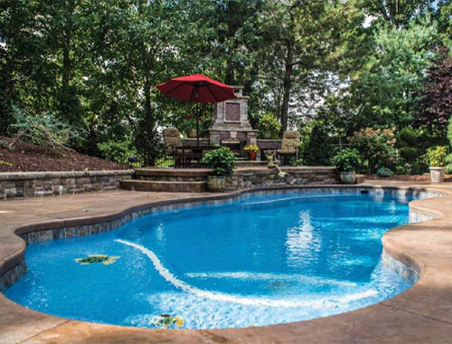 Freeform Shaped Swimming Pools Manufacturer in Surat
