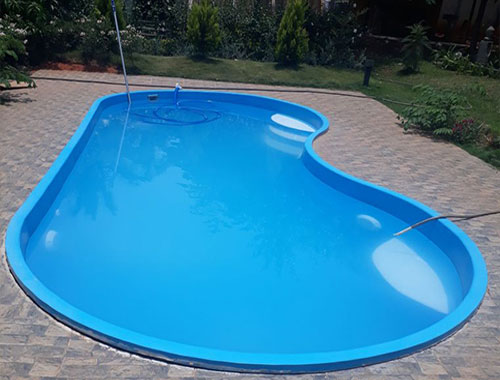 Bean Shaped Swimming Pool Manufacturer in Surat