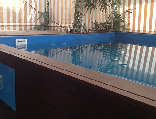 Glass Wall Swimming Pool Manufacturer in Surat