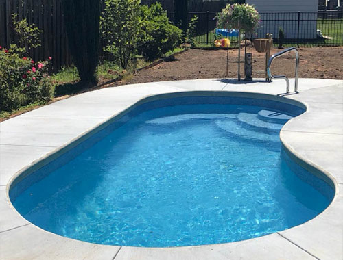 Kidney Shaped Swimming Pools Manufacturer in Surat