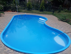 Bean Shape Swimming Pool Manufacturer in Surat